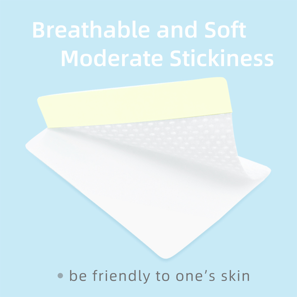 NAGARAKU Eyelash Extension Glue Remover Segregate Cotton Pads Under Eyes Skin Close Breathable Mild Soft Non-Irritation