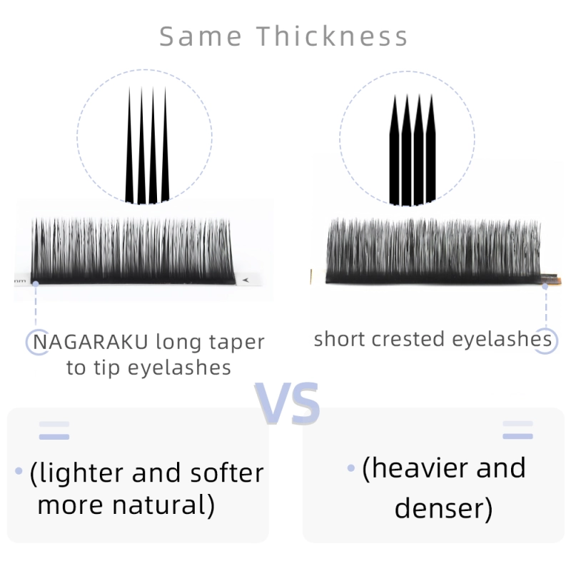 nagaraku classic individual eyelash