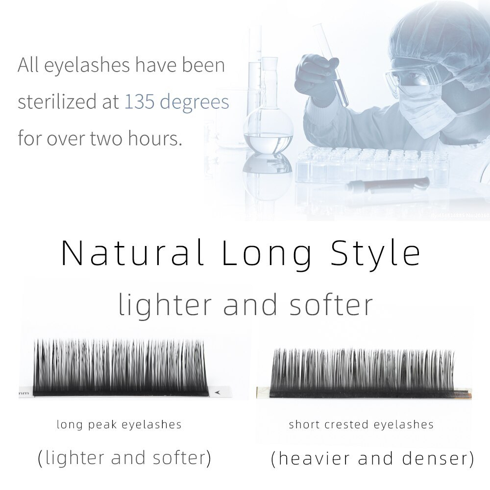 NAGARAKU Individual Eyelashes Manual Fans-making Lashes 5 Cases Lot Matte Black High Quality Super Soft Natural New Material