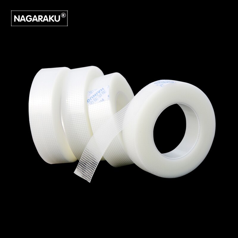 NAGARAKU Eyelash Extension Makeup 6 PCS/Set Breathable Easy to Tear Micropore Medical Tape Professional Supply Lashes Tape