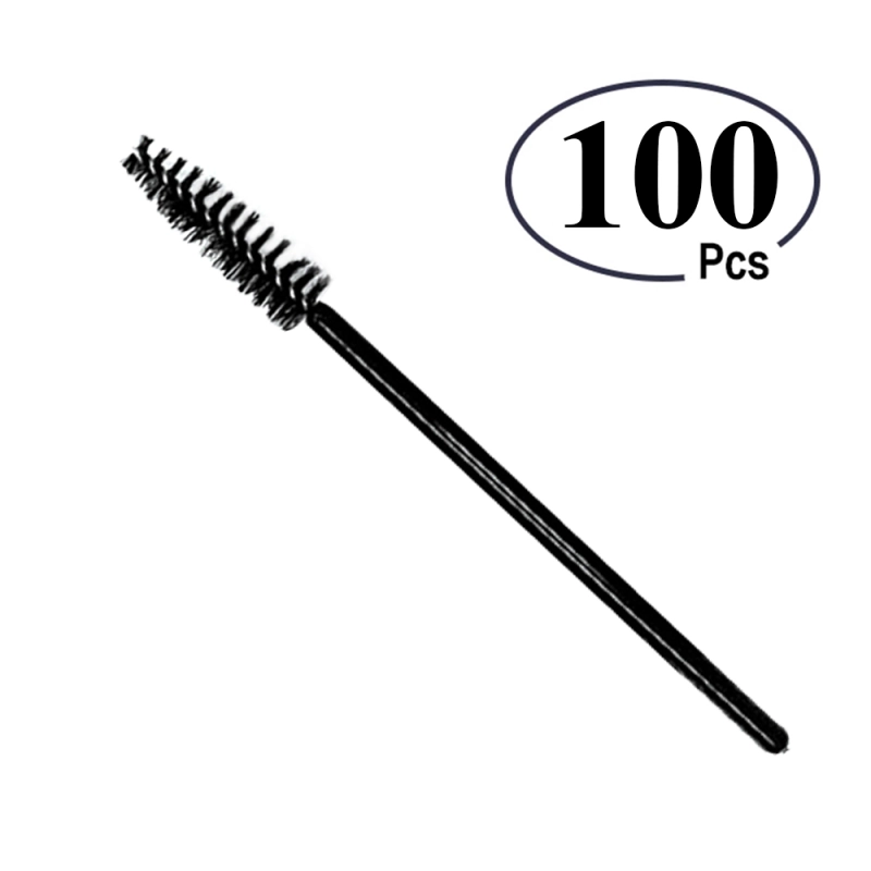 NAGARAKU Wholesale 100pcs Mascara Eyelash Make Up Brush ,Disposable Mascara Wand ,Mascara wand brushes