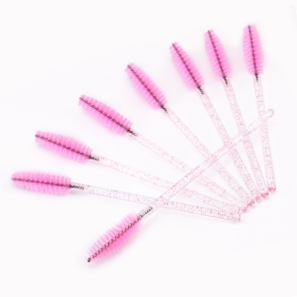 NAGARAKU Wholesale 100pcs Mascara Eyelash Make Up Brush ,Disposable Mascara Wand ,Mascara wand brushes