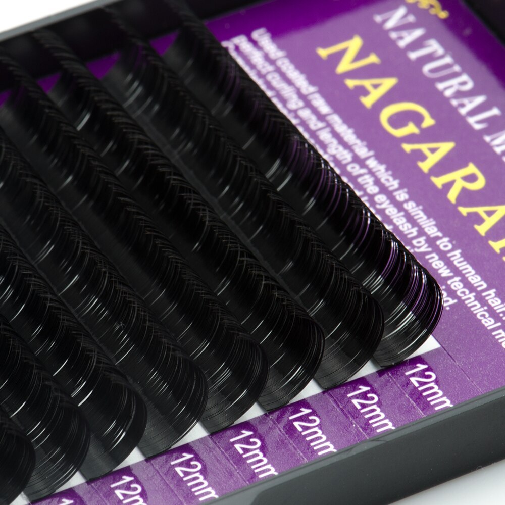 NAGARAKU All Size 6 Case C D Curl Faux Mink Eyelashes Extension Individual Eyelashes Artificial Fake False Eyelashes Make up