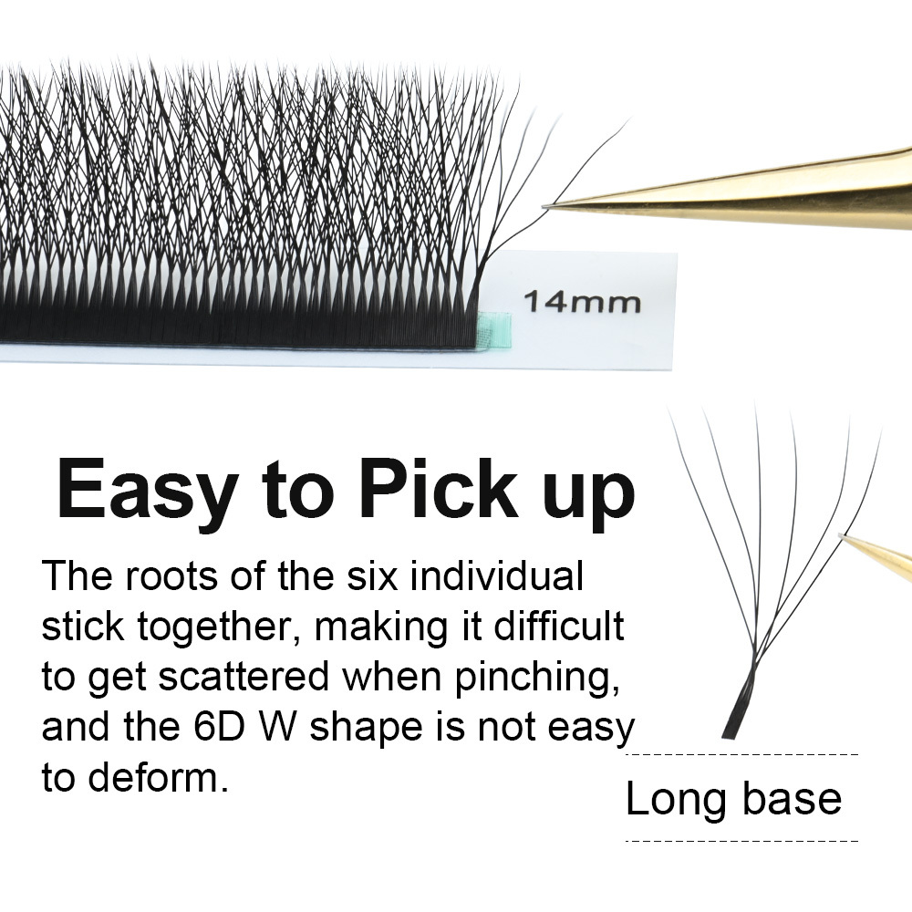 NAGARAKU 6D W Eyelash Extension