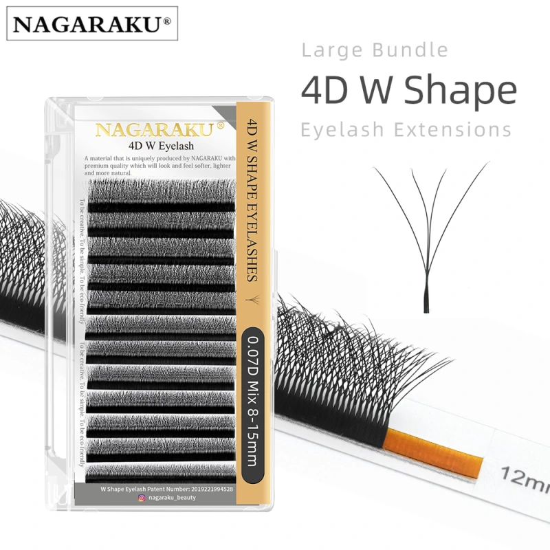 NAGARAKU 4D W Eyelash Extension