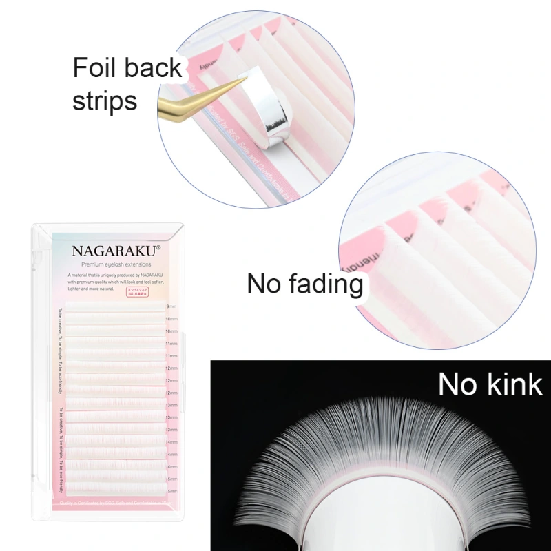 NAGARAKU Colorful Easy Fanning Eyelash Extension