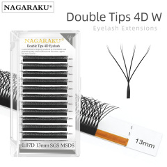 NAGARAKU Double Tips 4D W Eyelash Extension