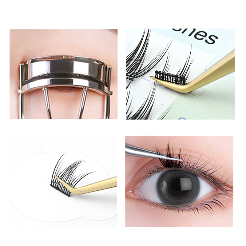 NAGARAKU Spike Fishtail Lashes DIY Lashes Self-grafting Eyelashes