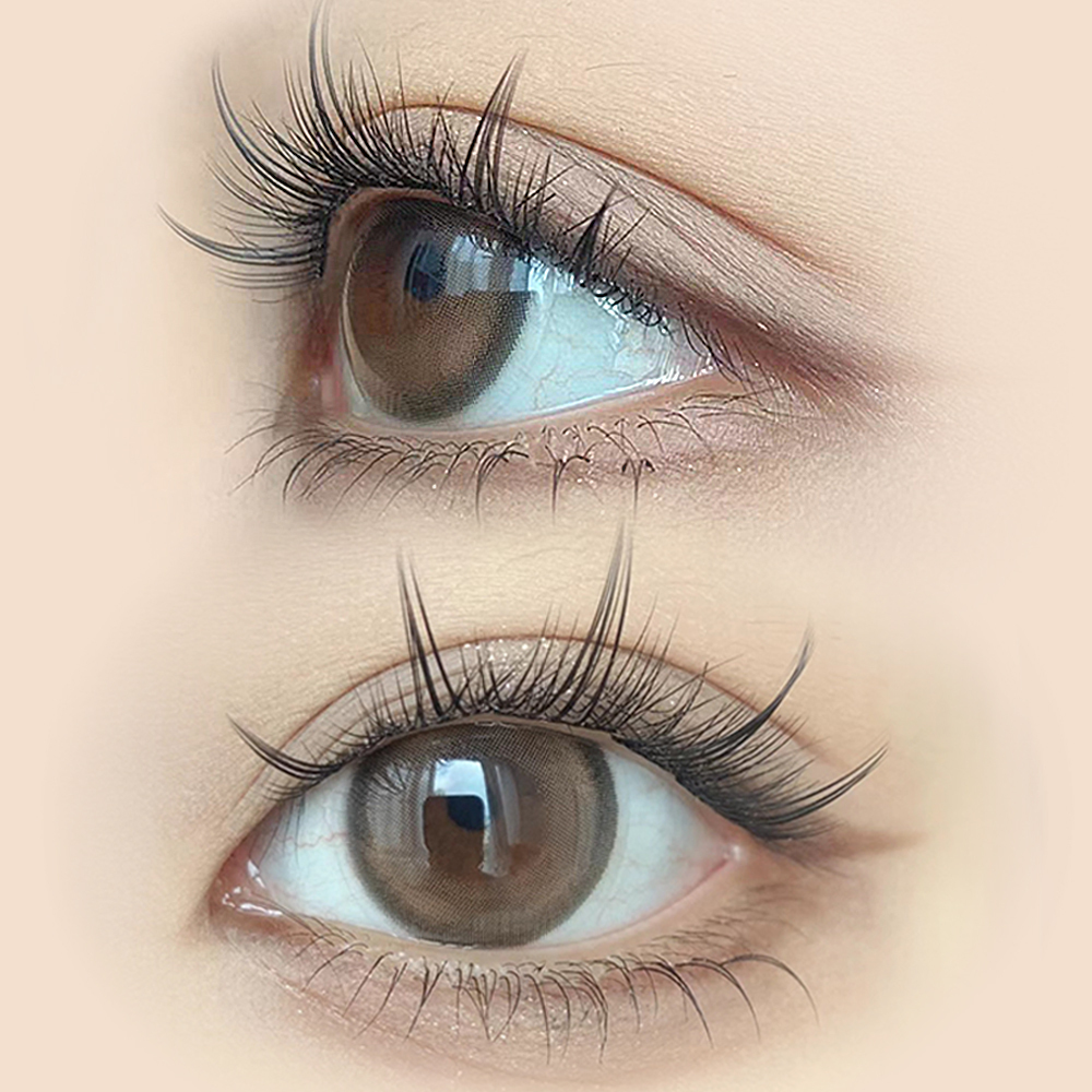 NAGARAKU DIY False Eyelash Self-grafting Lashes  A Shaped Cluster Lashes Makeup Tools