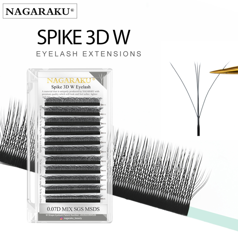 NAGARAKU Spike 3D W Eyelash Extension