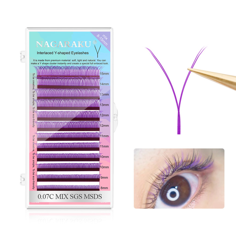 NAGARAKU Colorful YY Eyelash Extension