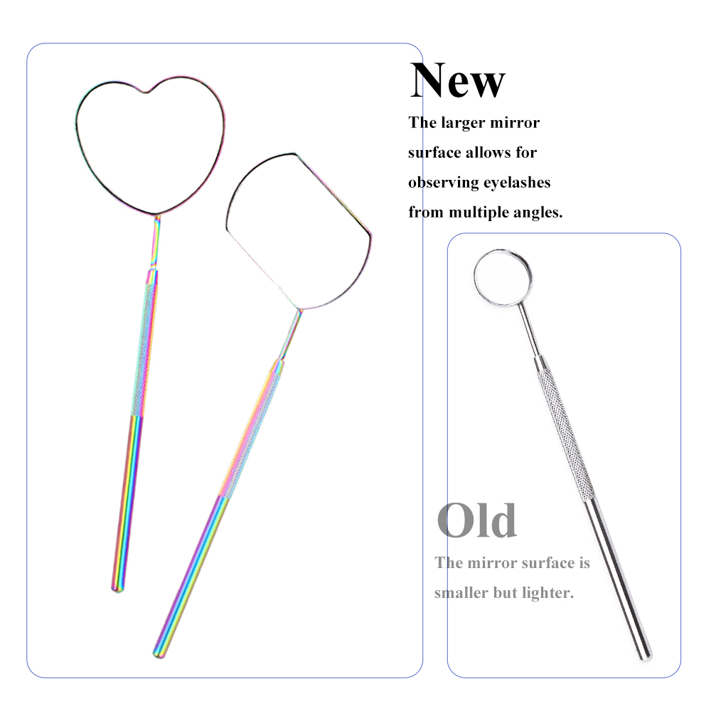 NAGARAKU Eyelash Checking Mirror Tools for Eyelash Extension