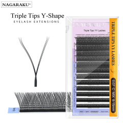 NAGARAKU Triple Tips Y-Shaped Eyelash Extension