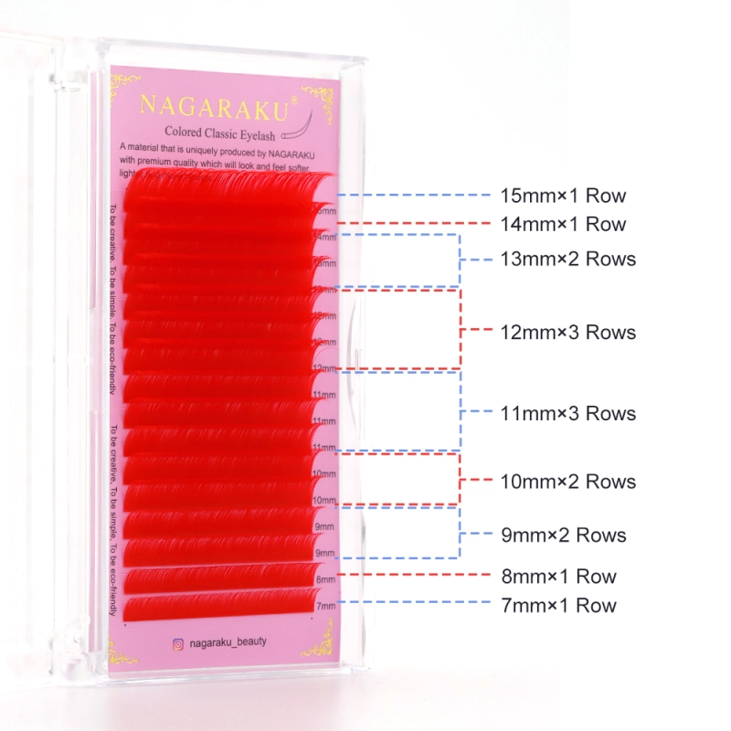 NAGARAKU Color Eyelash Extension
