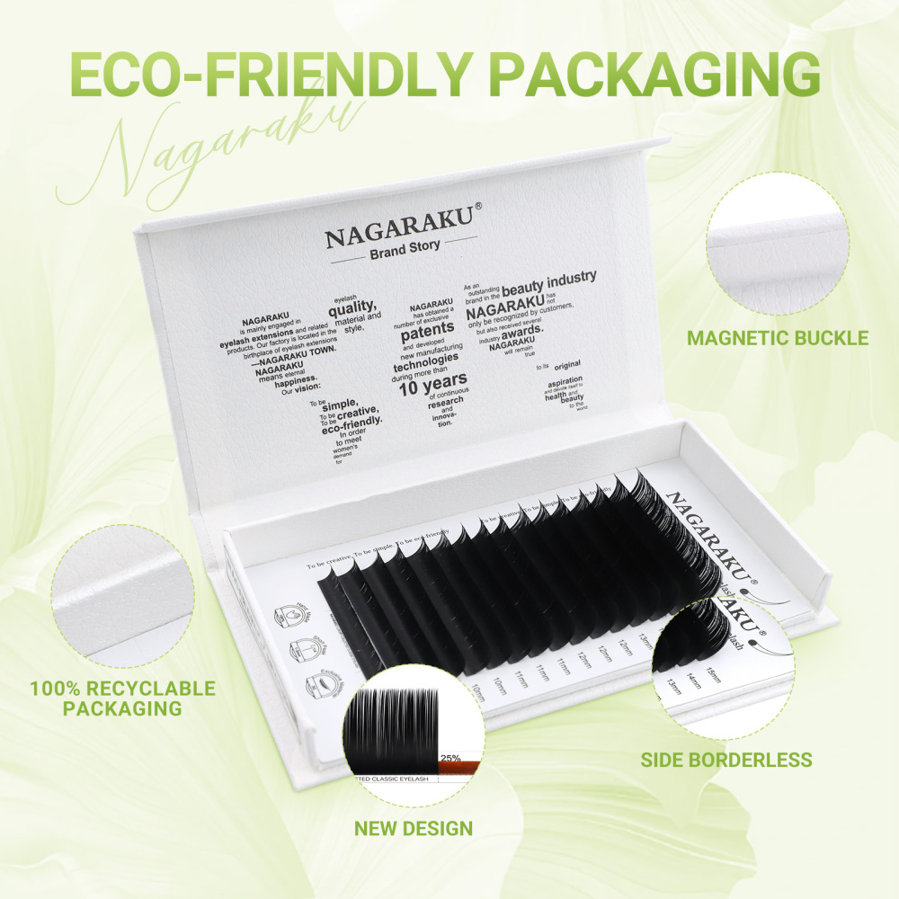 NAGARAKU  Luxury Collected Classic Individual Lashes