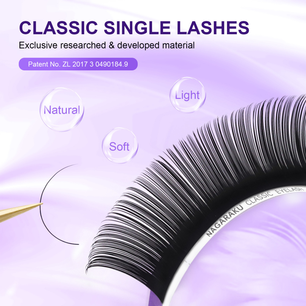 NAGARAKU Classic Mix Individual Lashes 54 Lines Big Tray