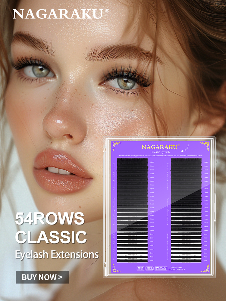 NAGARAKU Classic Mix Individual Lashes 54 Lines Big Tray