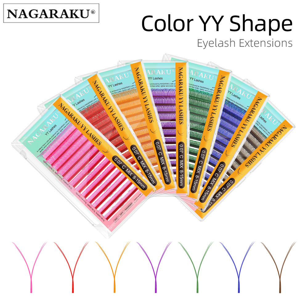 NAGARAKU Colorful YY Eyelash Extension