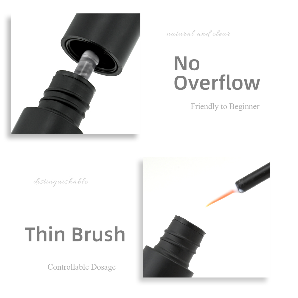 NAGARAKU DIY Lashes Clear Glue Black Pipe