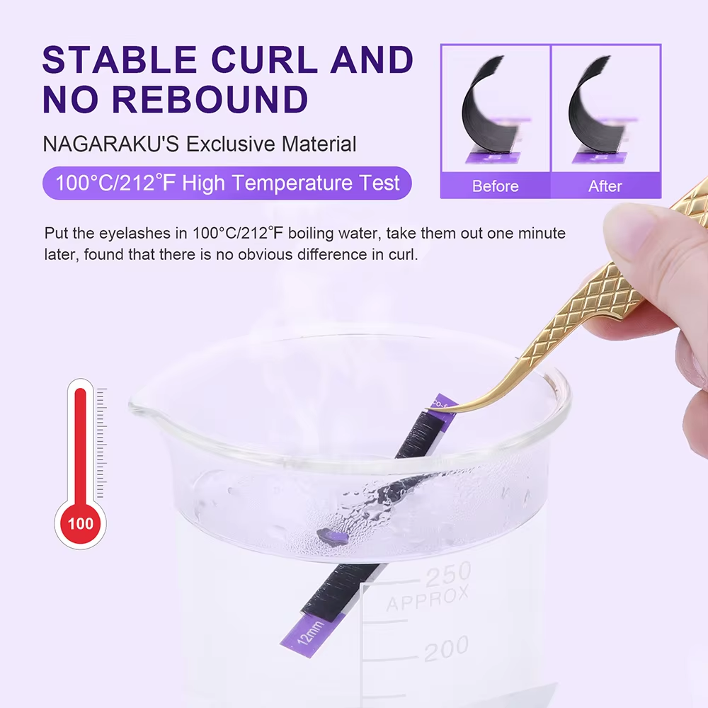 NAGARAKU Fast Shipping 50 Cases Classic Individual Eyelash Extension