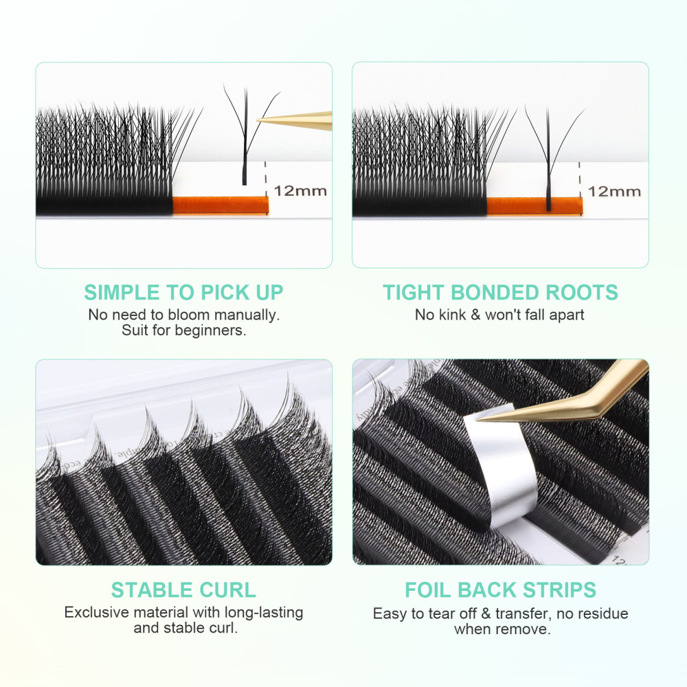 NAGARAKU Spike 3D W Eyelash Extension