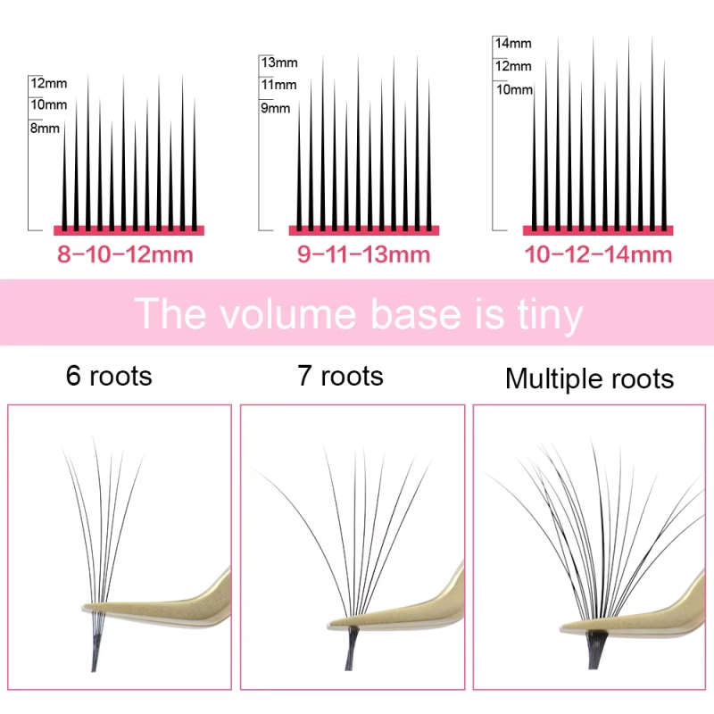NAGARAKU Easy Fanning Bloom Eyelash Extension