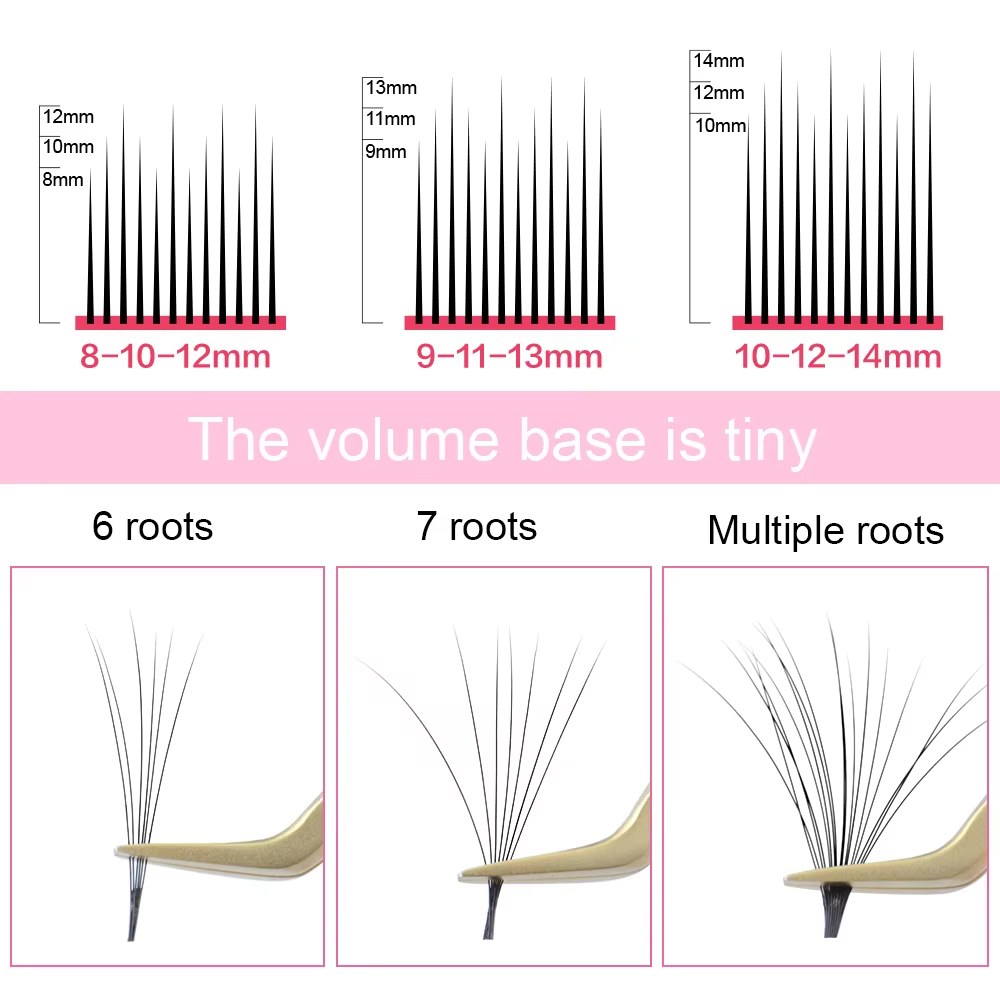 NAGARAKU Easy Fanning Bloom Eyelash Extension