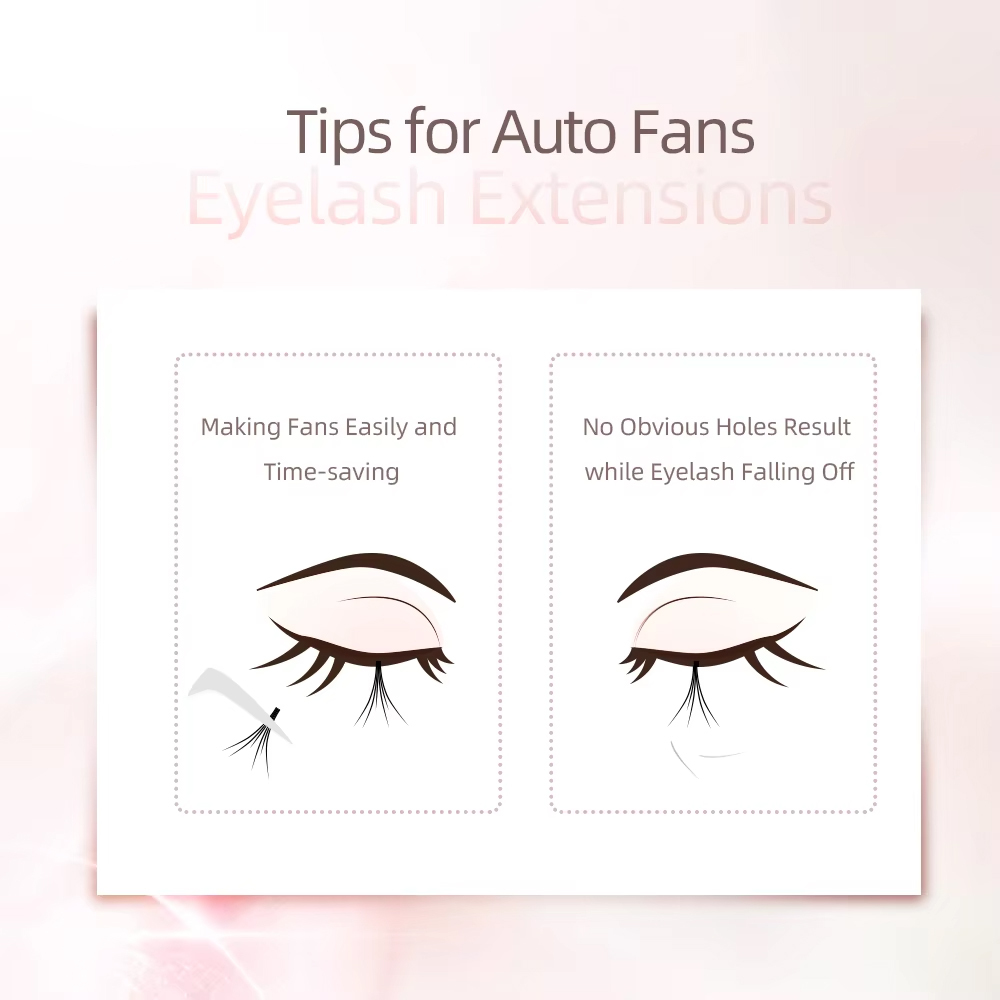 NAGARAKU Easy Fanning Bloom Eyelash Extension