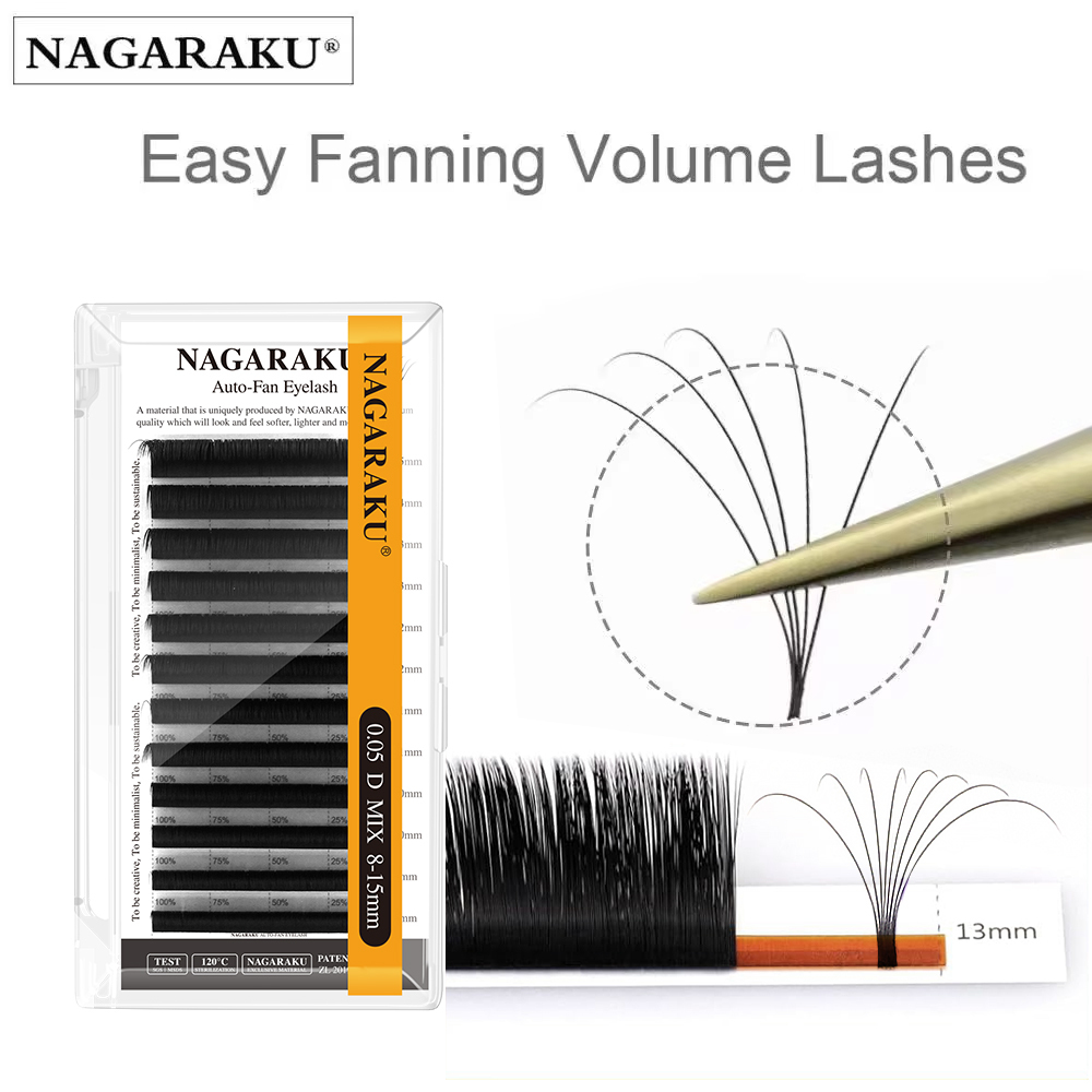 NAGARAKU Auto Fans Volume Eyelash Extension