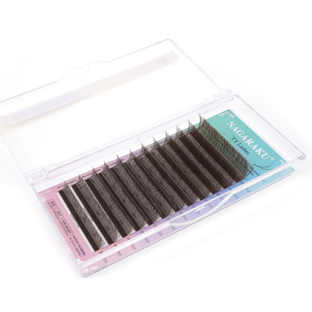 NAGARAKU Brown 2D YY Eyelash Extension