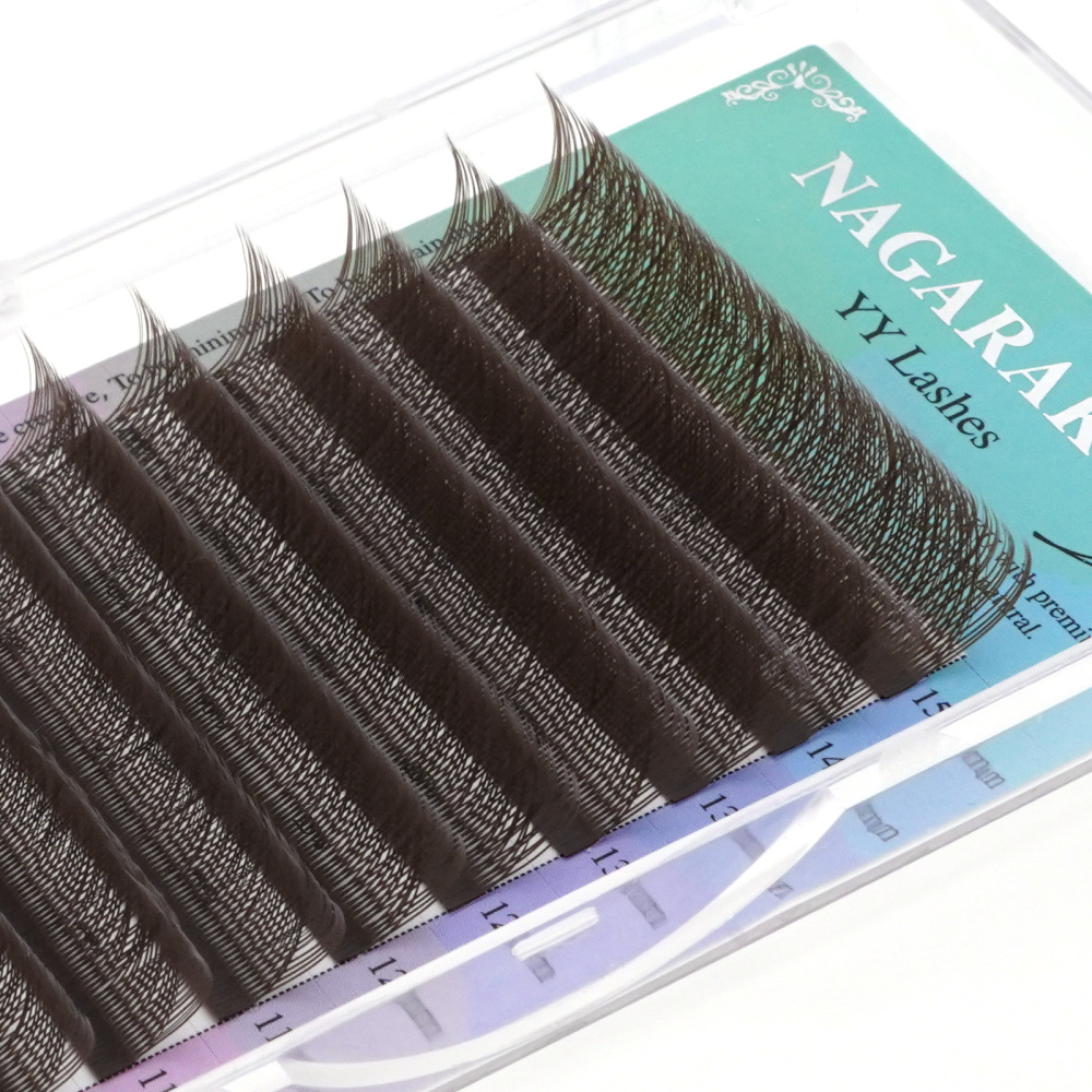 NAGARAKU Brown 2D YY Eyelash Extension