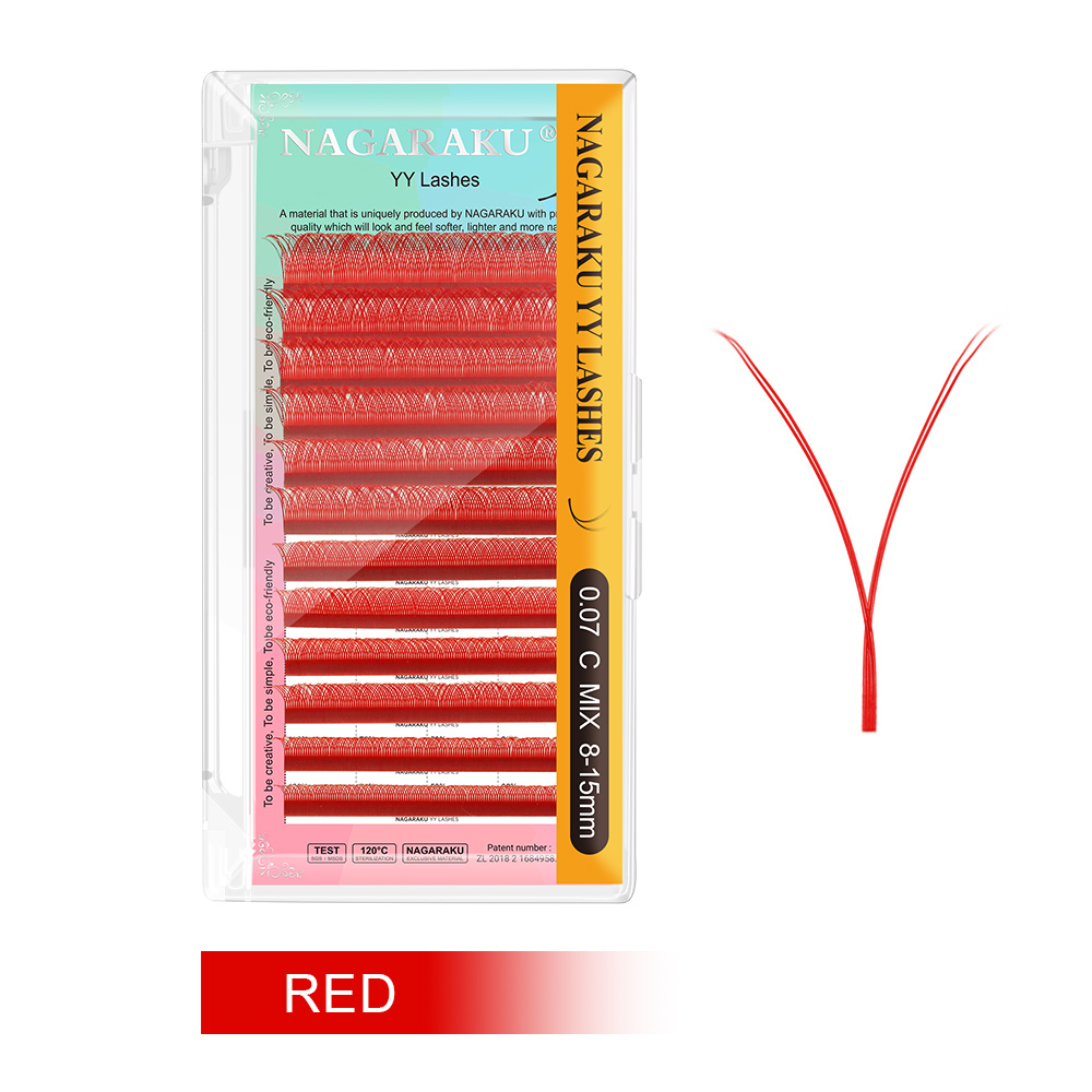 NAGARAKU Colorful YY Eyelash Extension