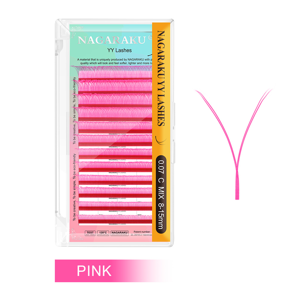 NAGARAKU Colorful YY Eyelash Extension
