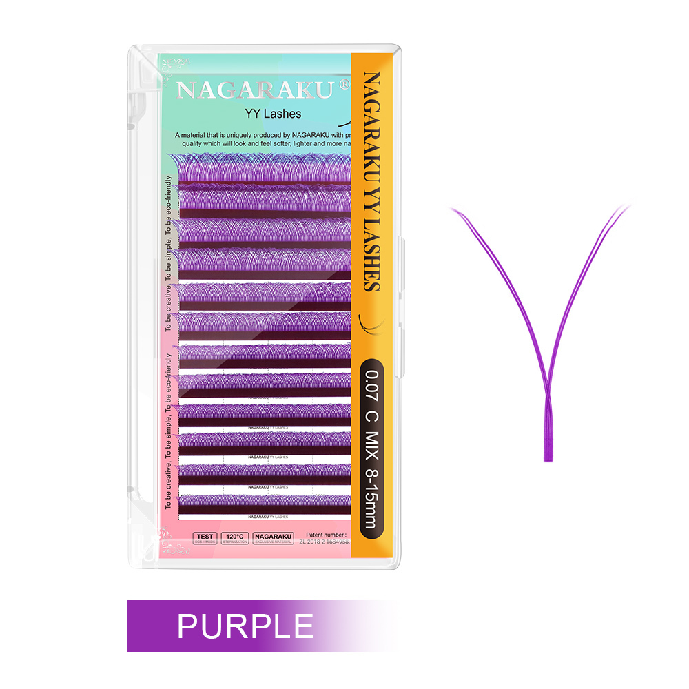 NAGARAKU Colorful YY Eyelash Extension