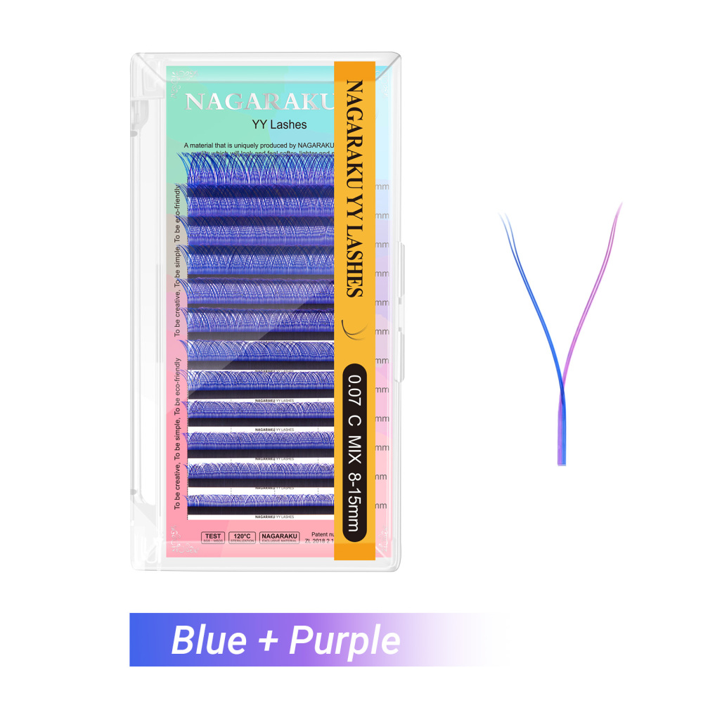 NAGARAKU Colorful YY Eyelash Extension
