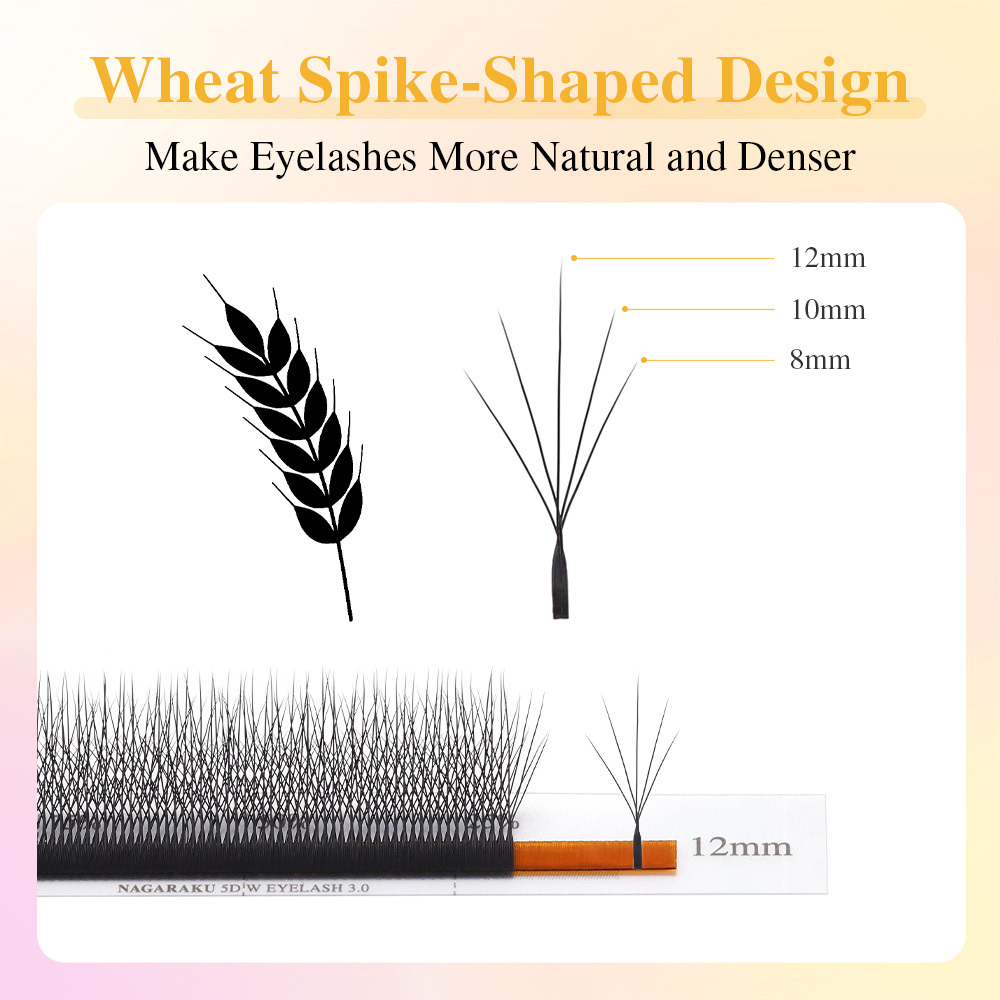 NAGARAKU 5D W  2.0 / 3.0  Eyelash Extension