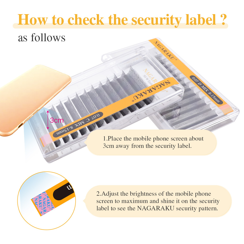 NAGARAKU 5D W  2.0 / 3.0  Eyelash Extension