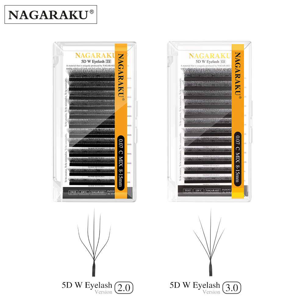 NAGARAKU 5D W  2.0 3.0  Eyelash Extension