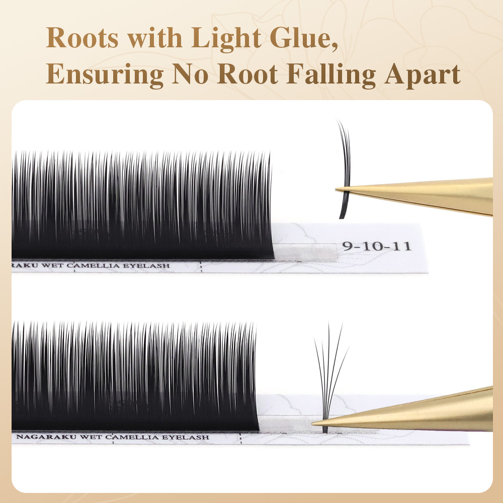 NAGARAKU Wet Camellia Eyelash Extension