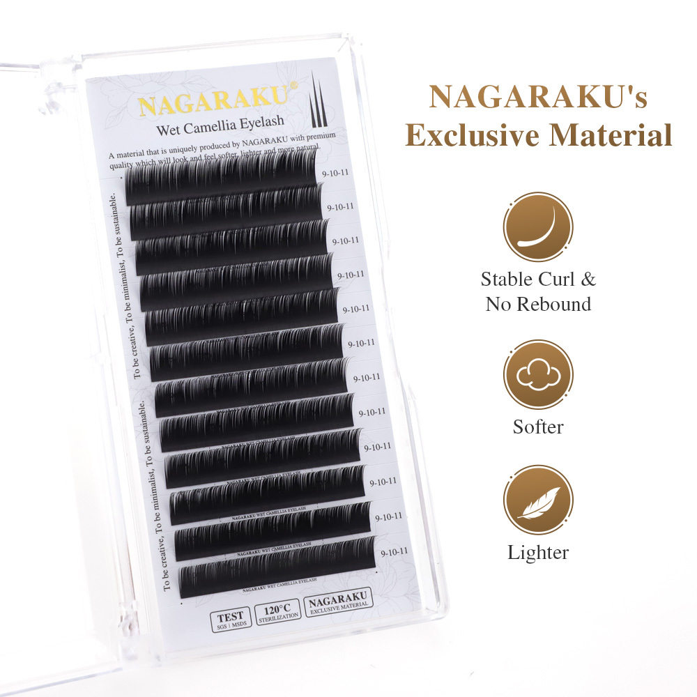 NAGARAKU Wet Camellia Eyelash Extension
