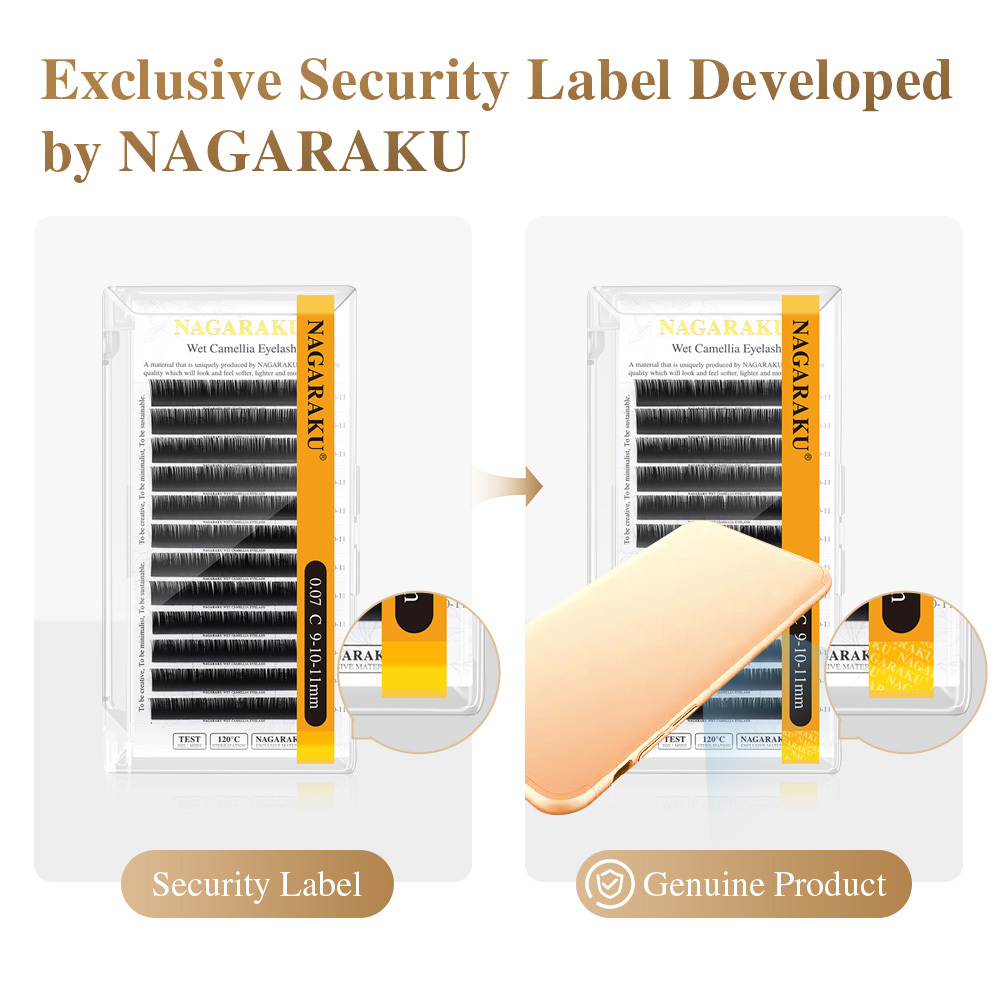 NAGARAKU Wet Camellia Eyelash Extension