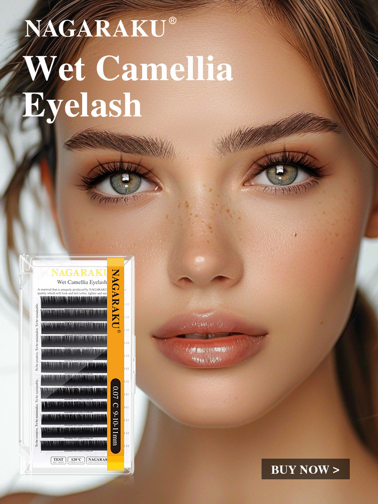 NAGARAKU Wet Camellia Eyelash Extension