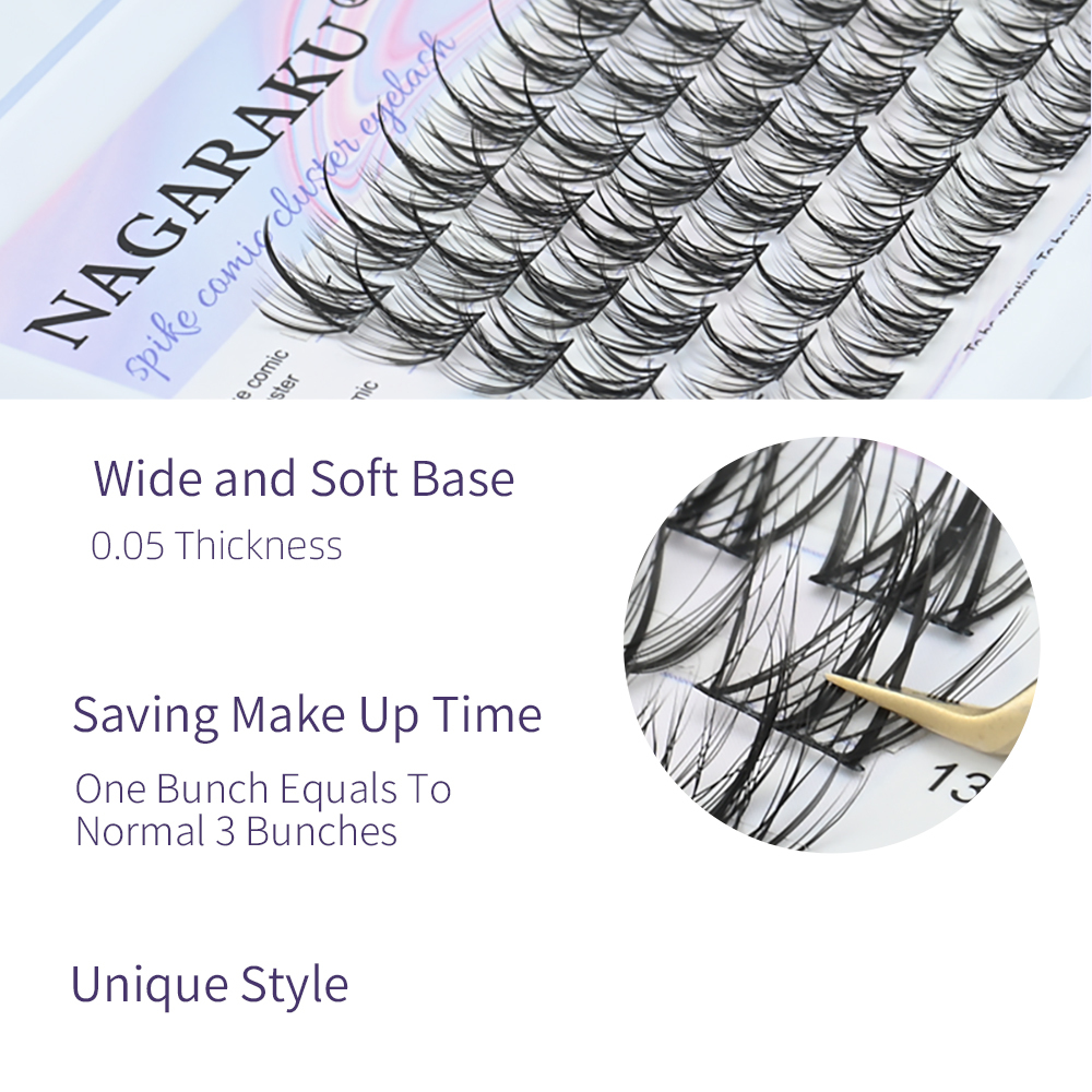 NAGARAKU Triple Fishtail Eyelash Extension