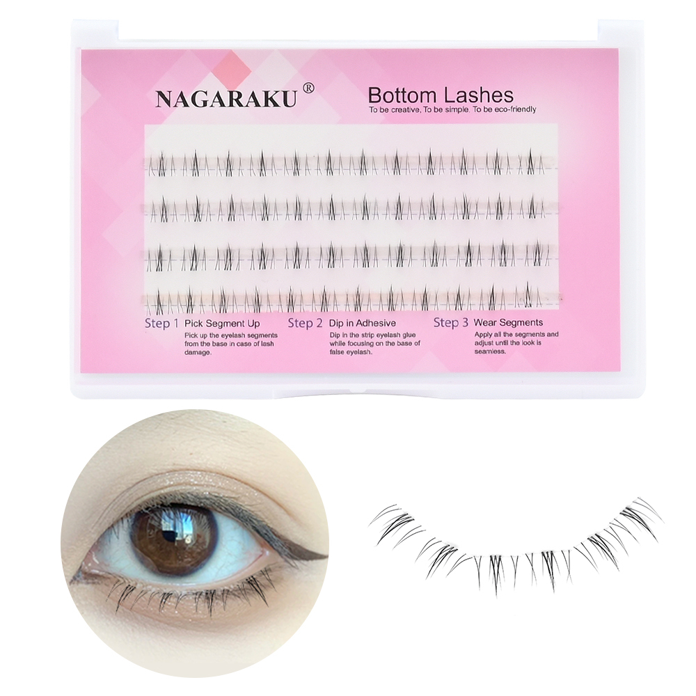 NAGARAKU Bottom Eyelashes DIY lashes Make up Self-grafting Lashes