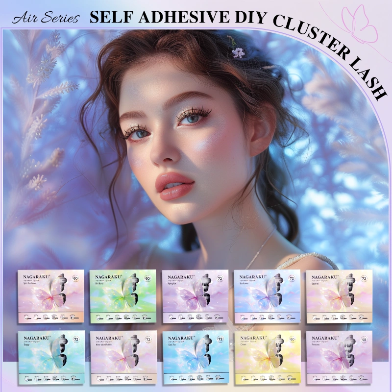 NAGARAKU  Air Series Pre-bond DIY Cluster Lashes