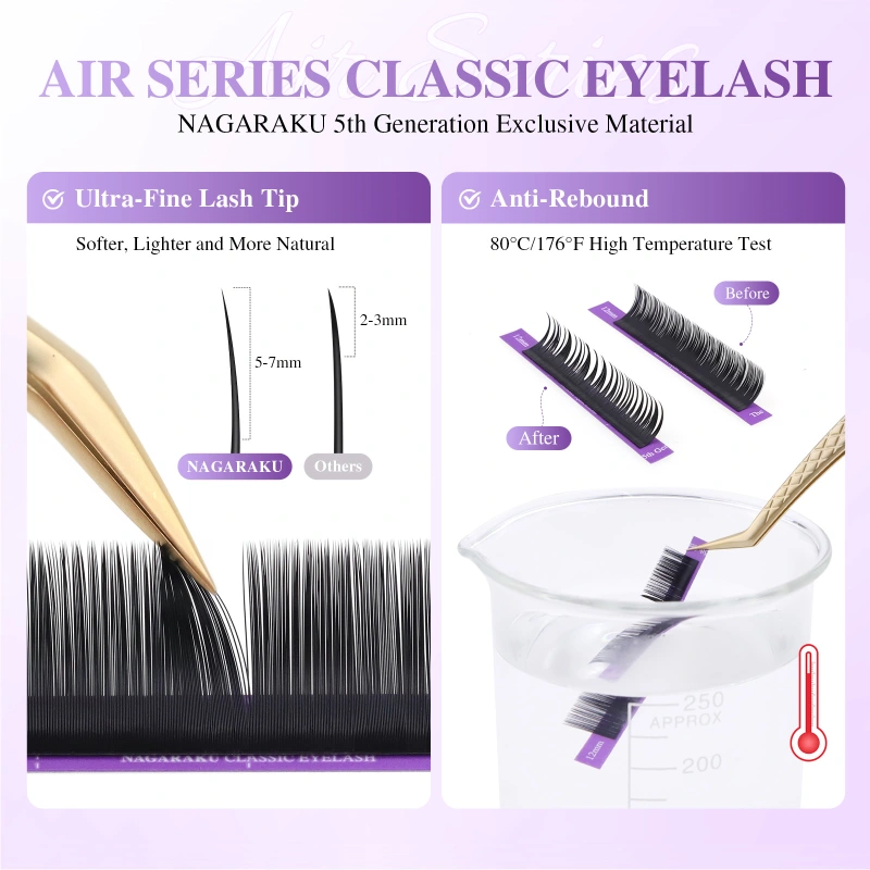 NAGARAKU Classic Eyelash Extension Air Series