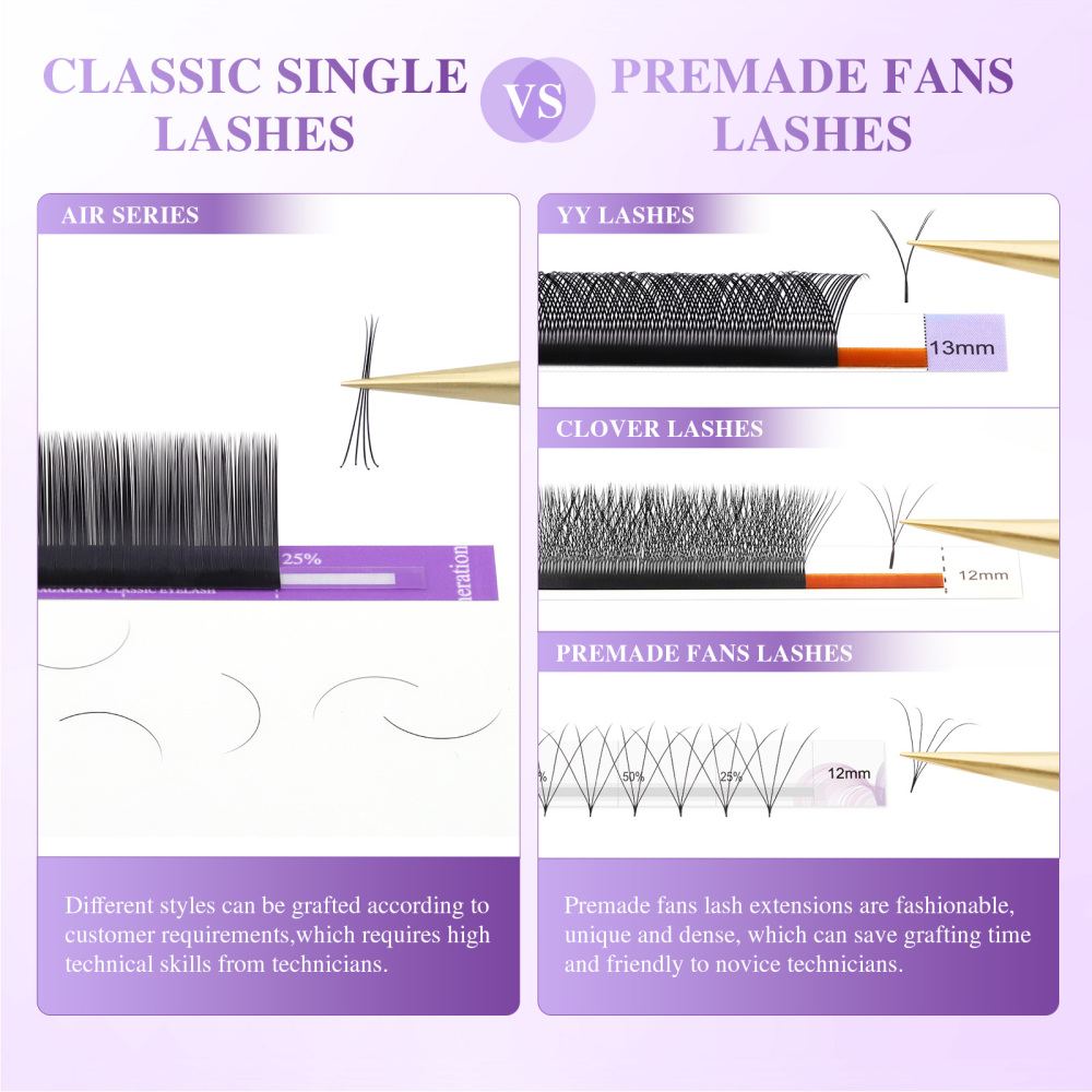 NAGARAKU Classic Eyelash Extension Air Series