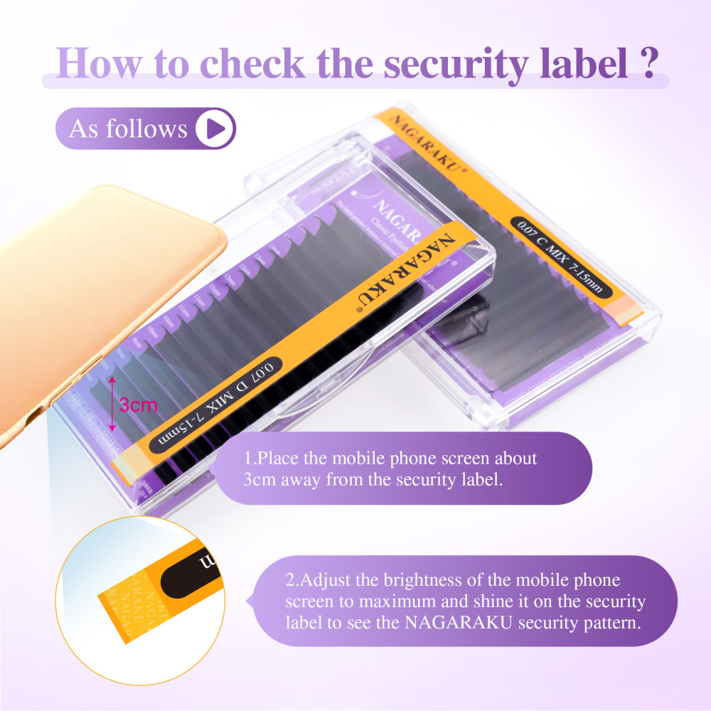 NAGARAKU Classic Eyelash Extension Air Series