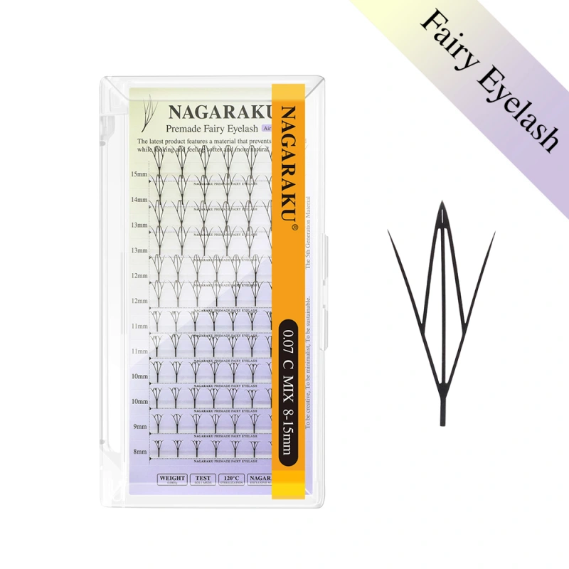 NAGARAKU Premade Spire Fairy Wings Lash