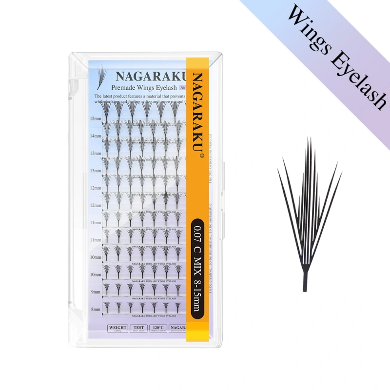 NAGARAKU Premade Spire Fairy Wings Lash